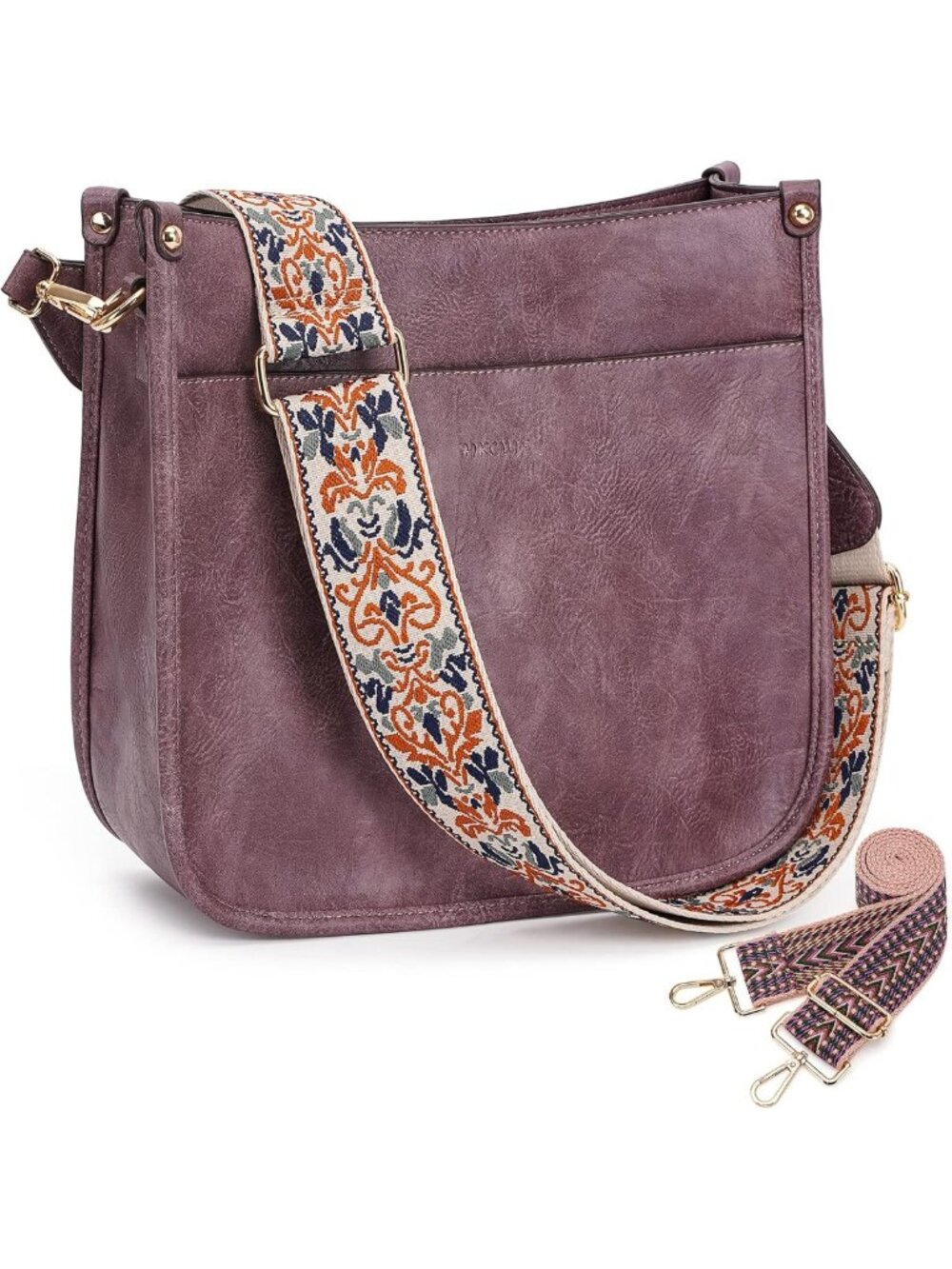 Trendy Vegan Leather Crossbody Bags for Women | Hobo Handbags with Adjustable